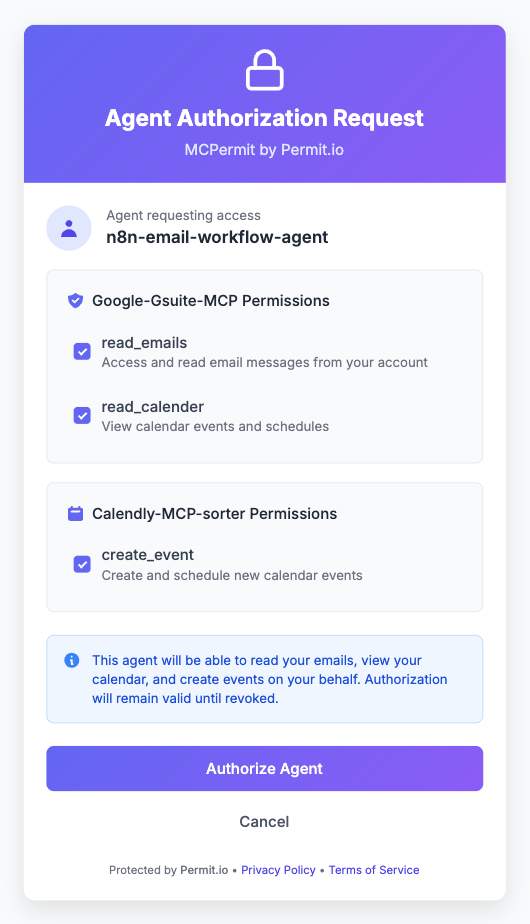 Example UI Flow
